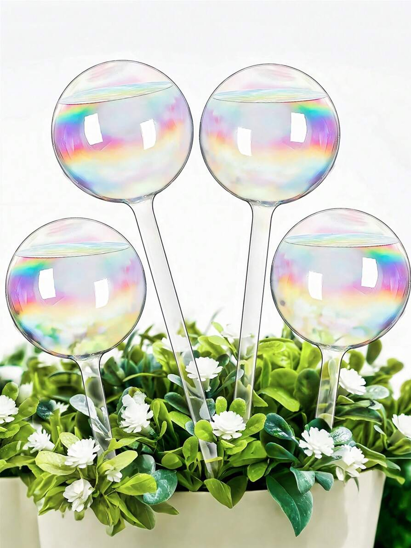 Smart Garden Auk - 1/2/4pcs Rainbow Gradient Automatic Watering Sprinkler,