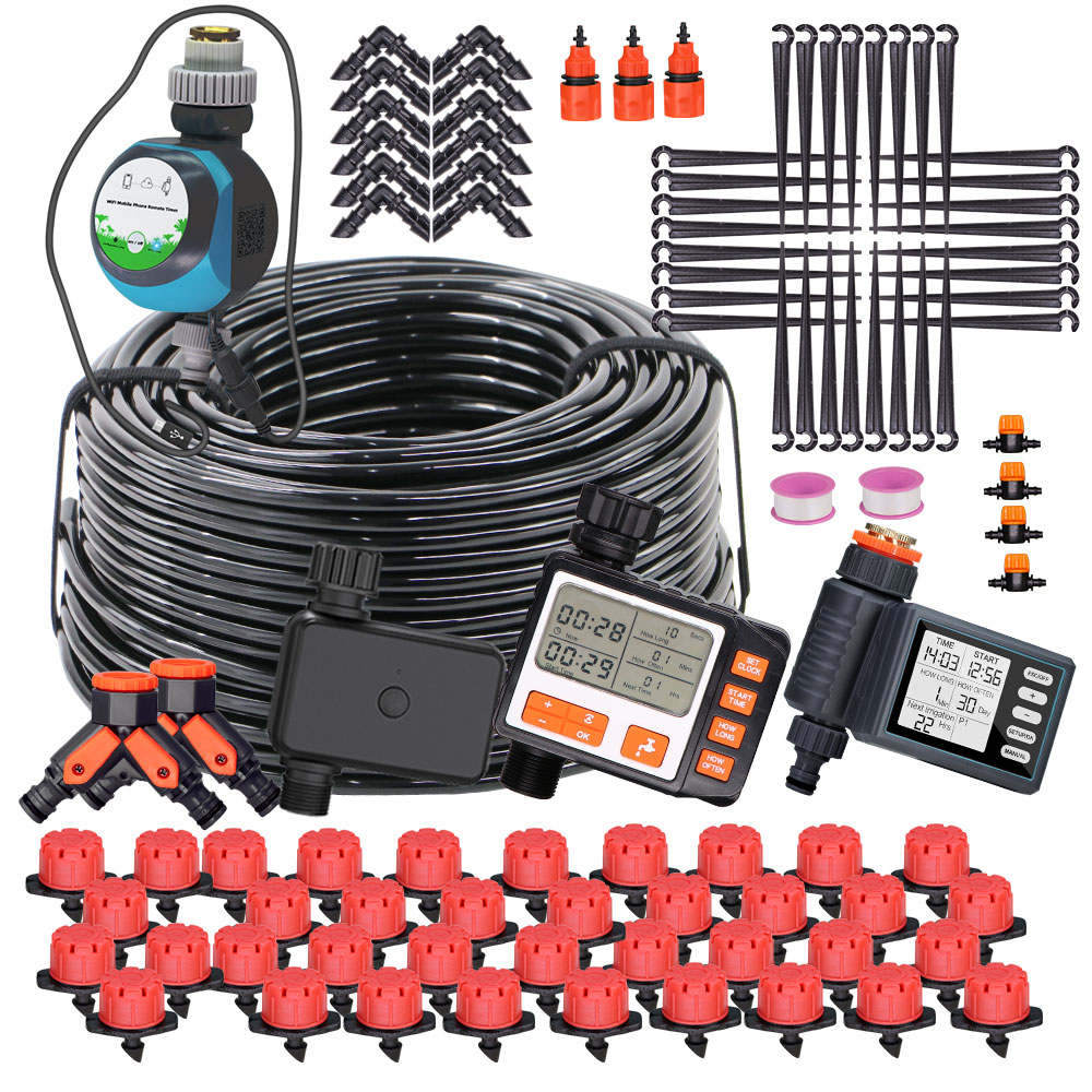Smart Garden Auk - 50-5M 1/4'' Hose Adjustable Drippers Automatic