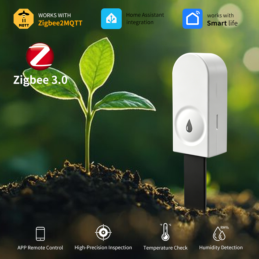 Smart Soil Sensor - Smart Zigbee 3.0 Soil Tester Humidity