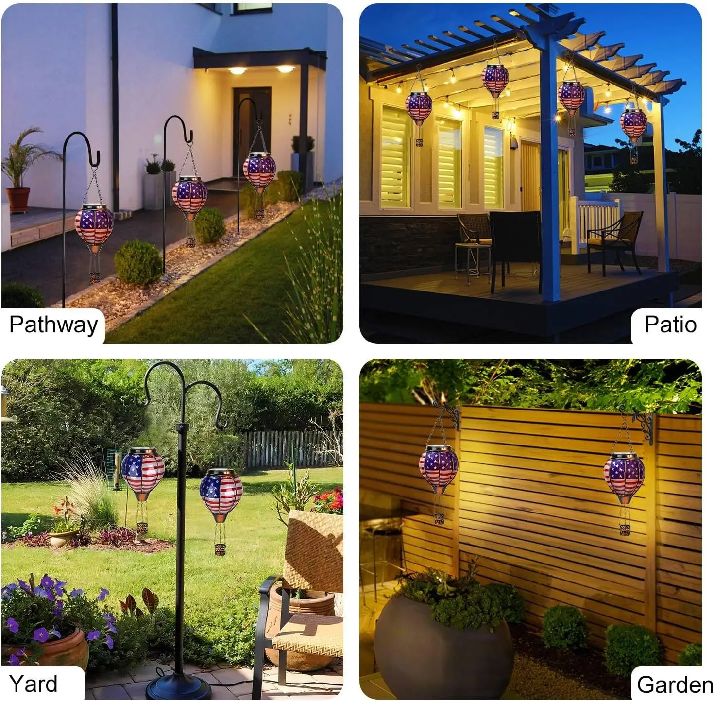 Hot Air Balloon Solar Lantern  - Smart Garden Balloon review and price