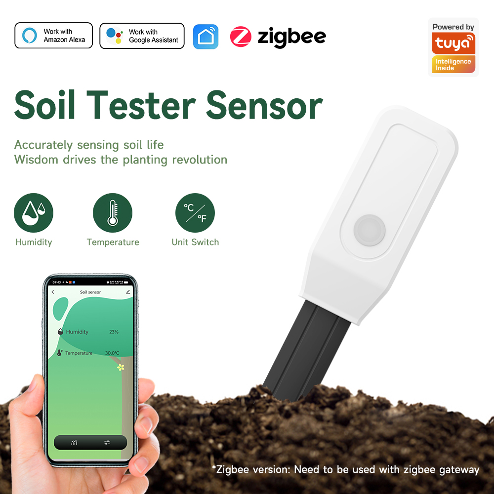 Smart Soil Tester Sensor, Zigb - Smart Soil Sensor review and price