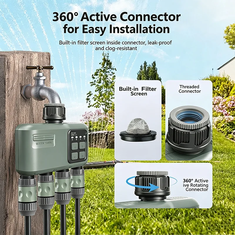 Plant Self Watering System WiF - Wifi Irrigation Timer review and price
