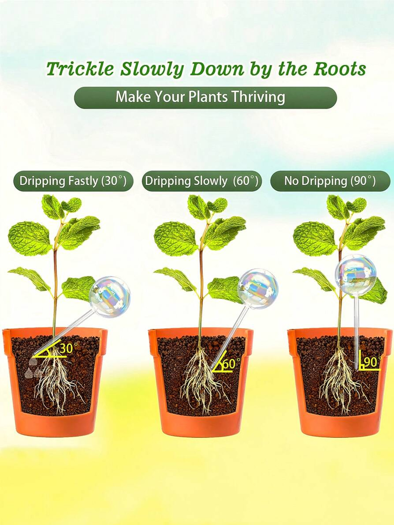 1/2/4pcs Rainbow Gradient Auto - Smart Garden Auk review and price