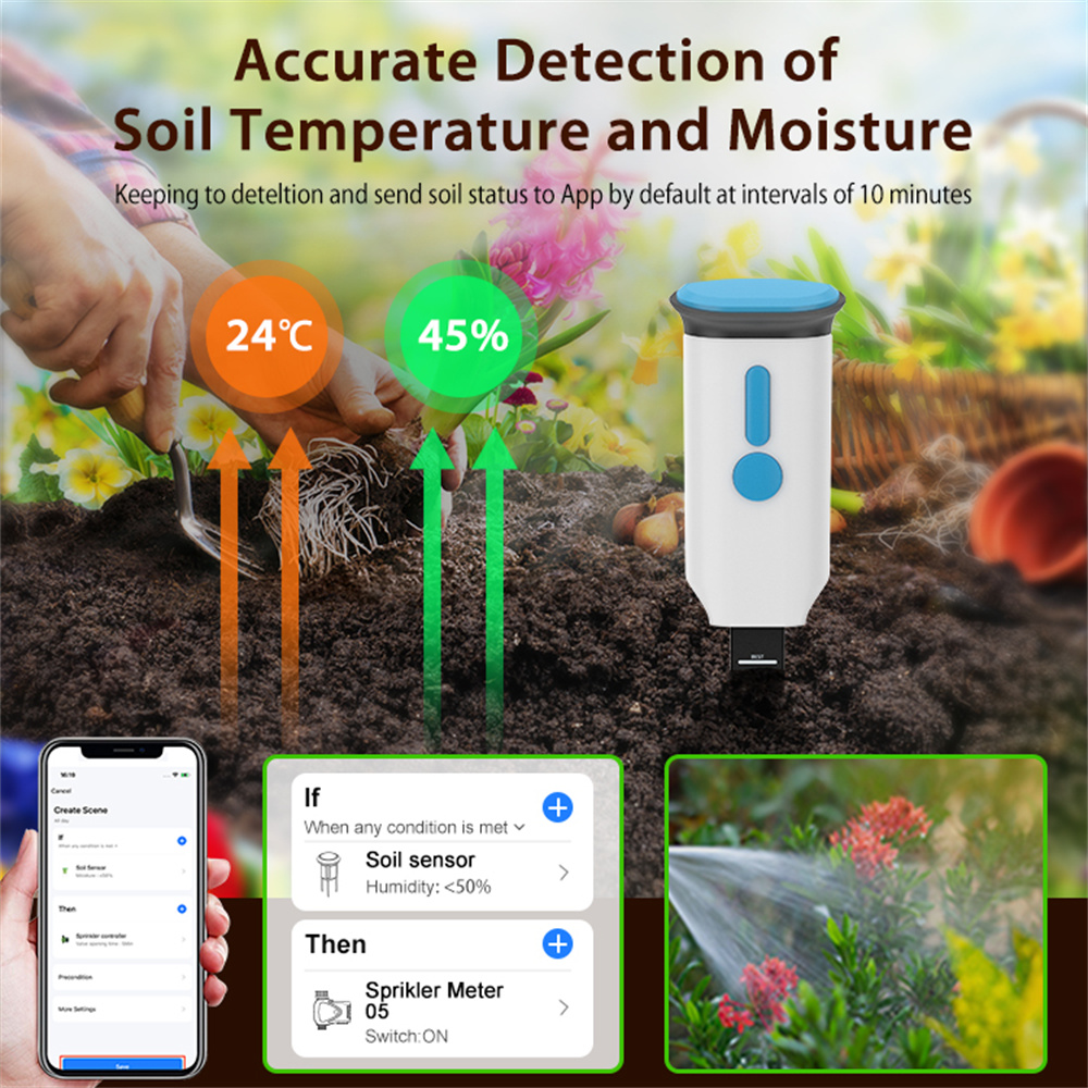 Tuya WiFi Smart Soil Sensor IP - Smart Soil Sensor review and price