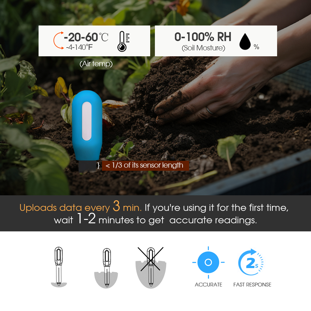 1PCS Tuya Zigbee Soil Sensor H - Smart Soil Sensor review and price