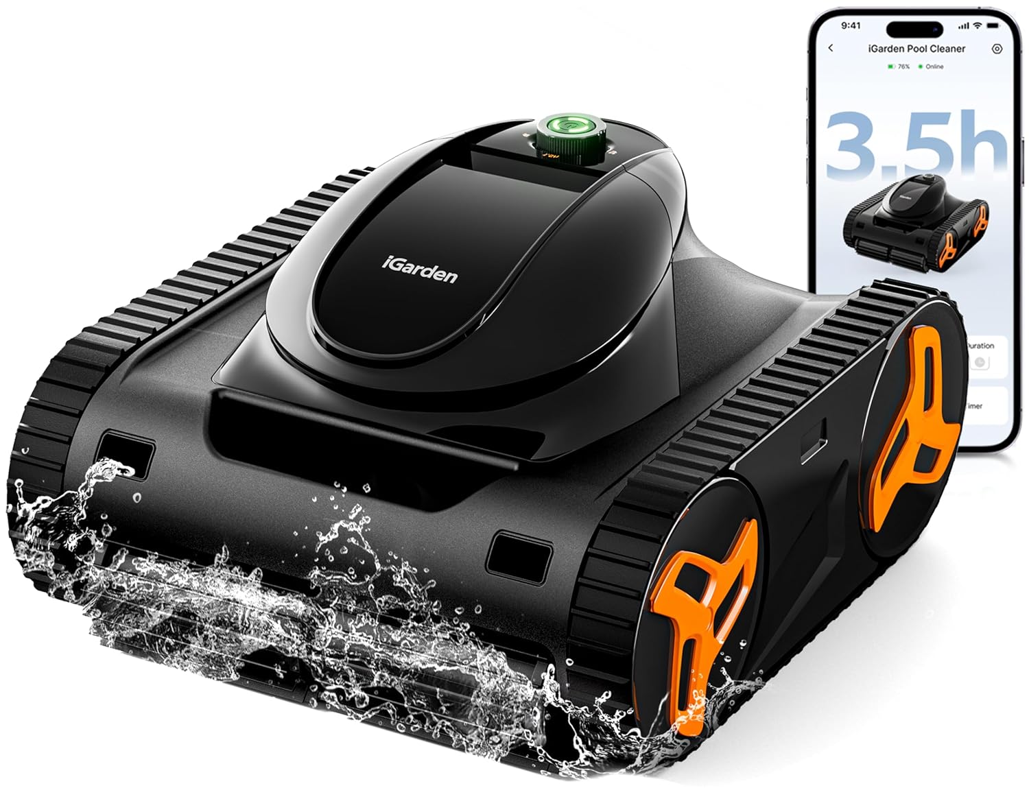 Robotic Pool Cleaner KN Series - Smart Garden review and price
