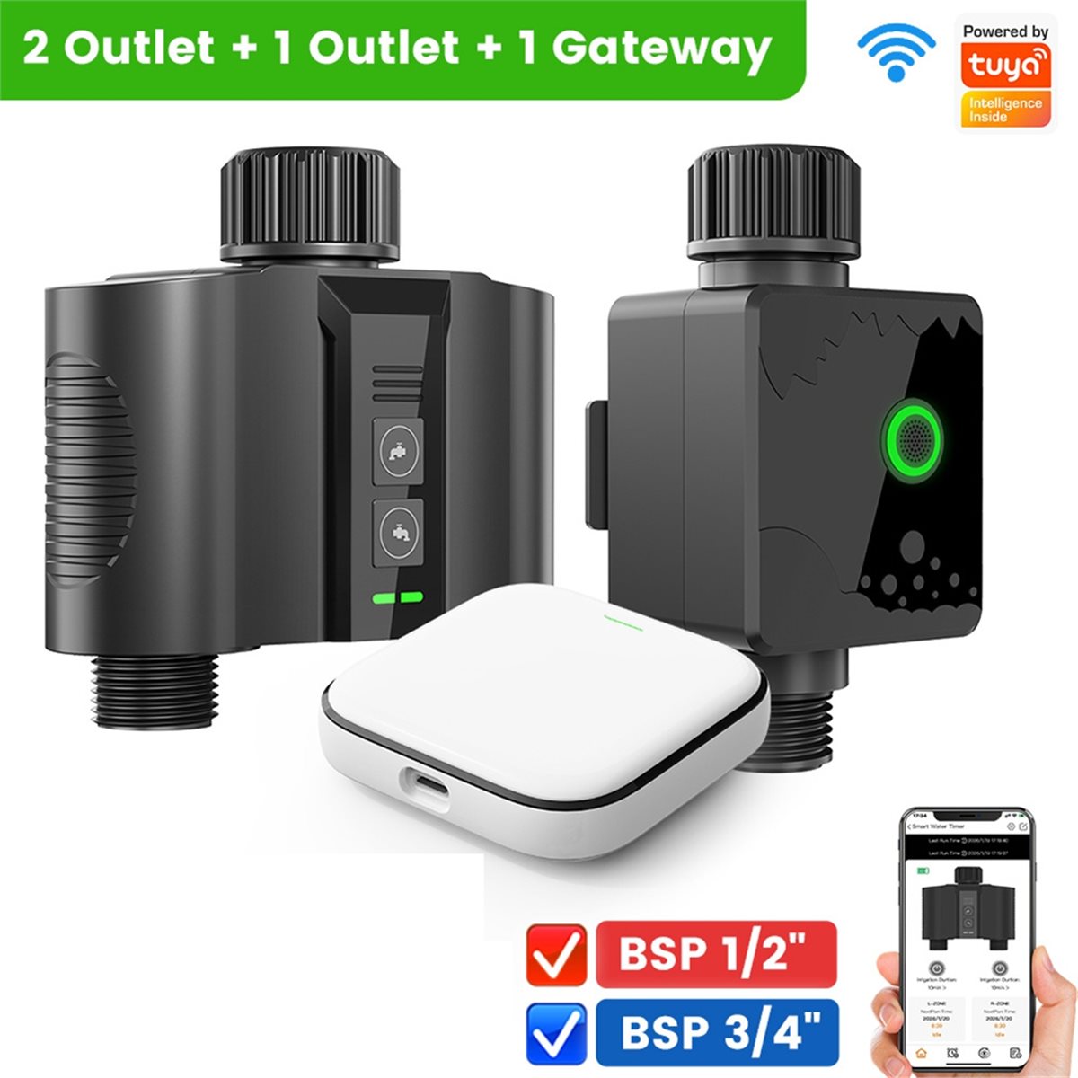 Y17A 1 Set WiFi Water Timer fo - Smart Garden review and price