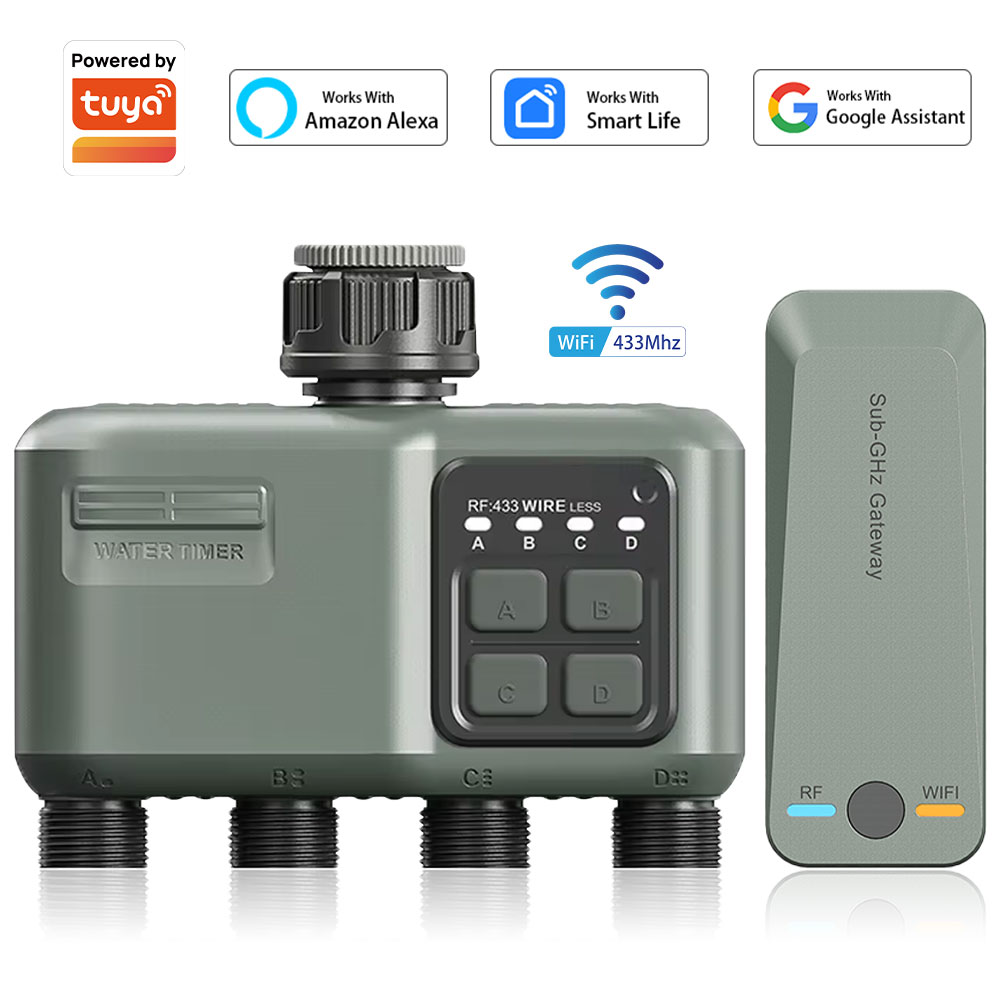 4 Outlet Programmable Water Ti - Smart Garden Auk review and price