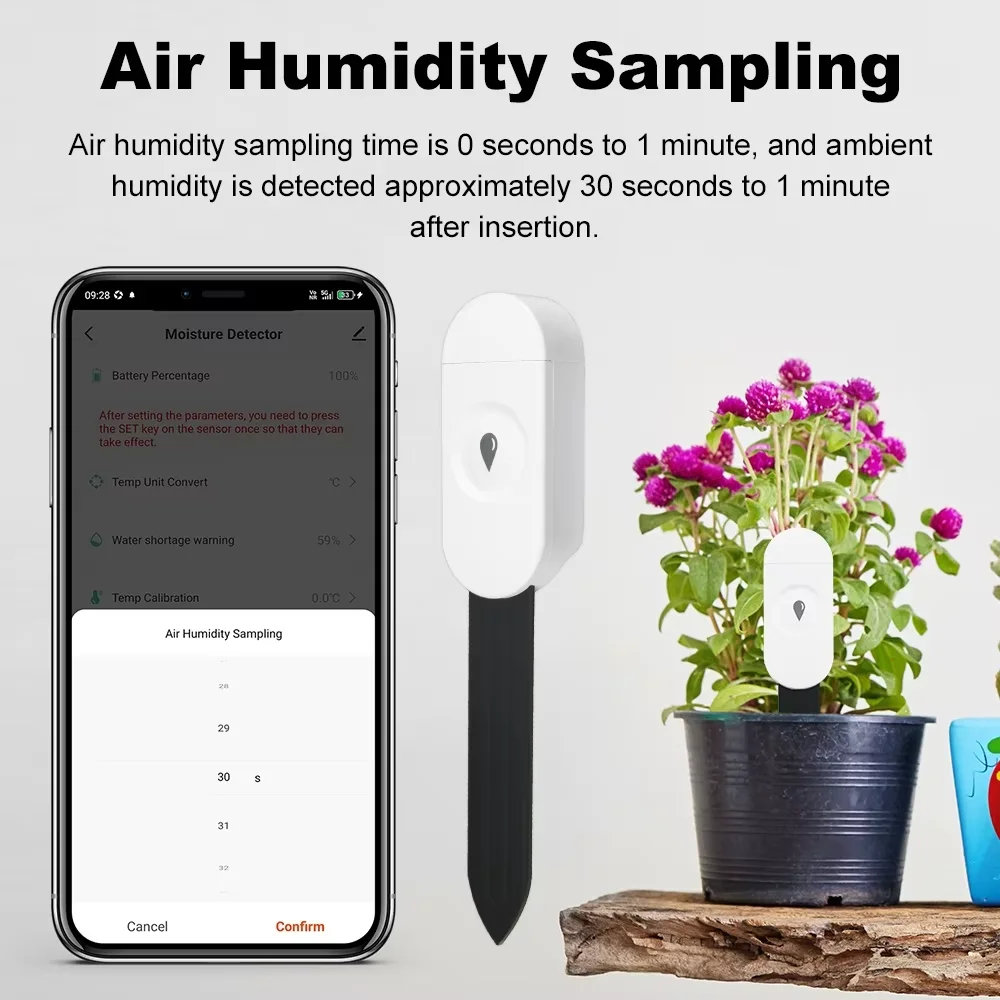 Zigbee Temperature Humidity Mo - Smart Soil Sensor review and price